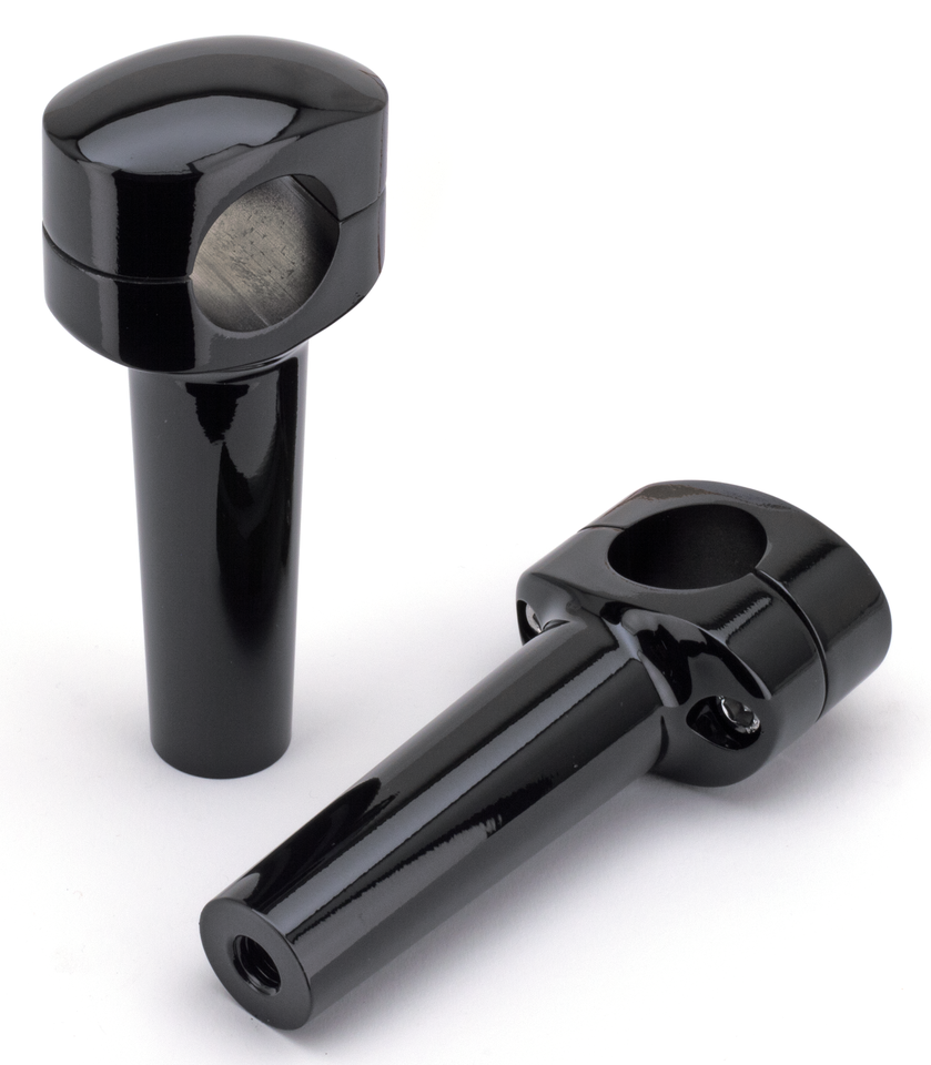 Zodiac Fusion Ii Billet "tapered Oval Head" Fat Bar Risers – Handlebar