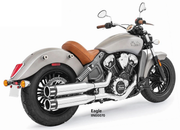 Freedom Performance Exhaust 4" Slip-Ons for Indian Scout 2015-2024