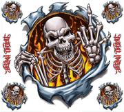 Lethal Threat "bike Tattoos" Designs and Tank Decals