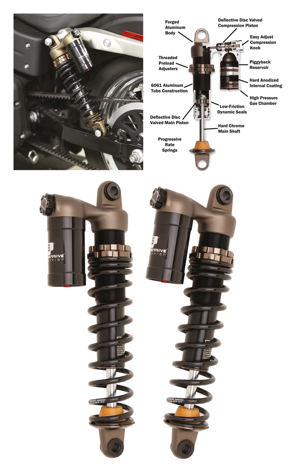 Progressive Suspension Series 970 Shocks – Frame & Rear Suspension