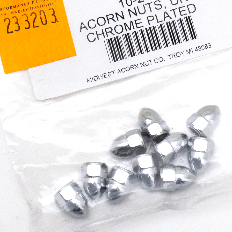 Midwest Acorn Nut Company Chrome Acorn Style Nut Assortment – Hardware