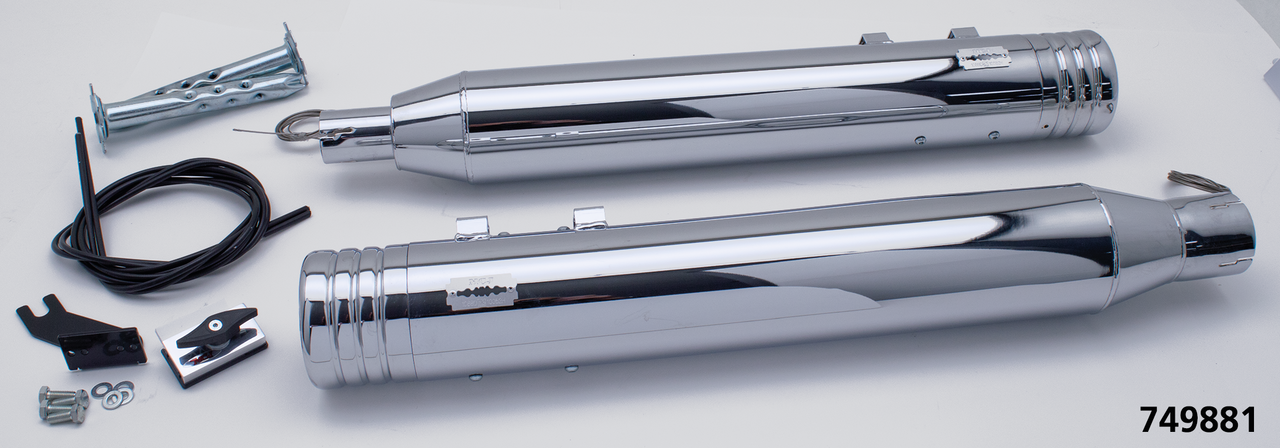 Mcj Adjustable Exhausts for Touring
