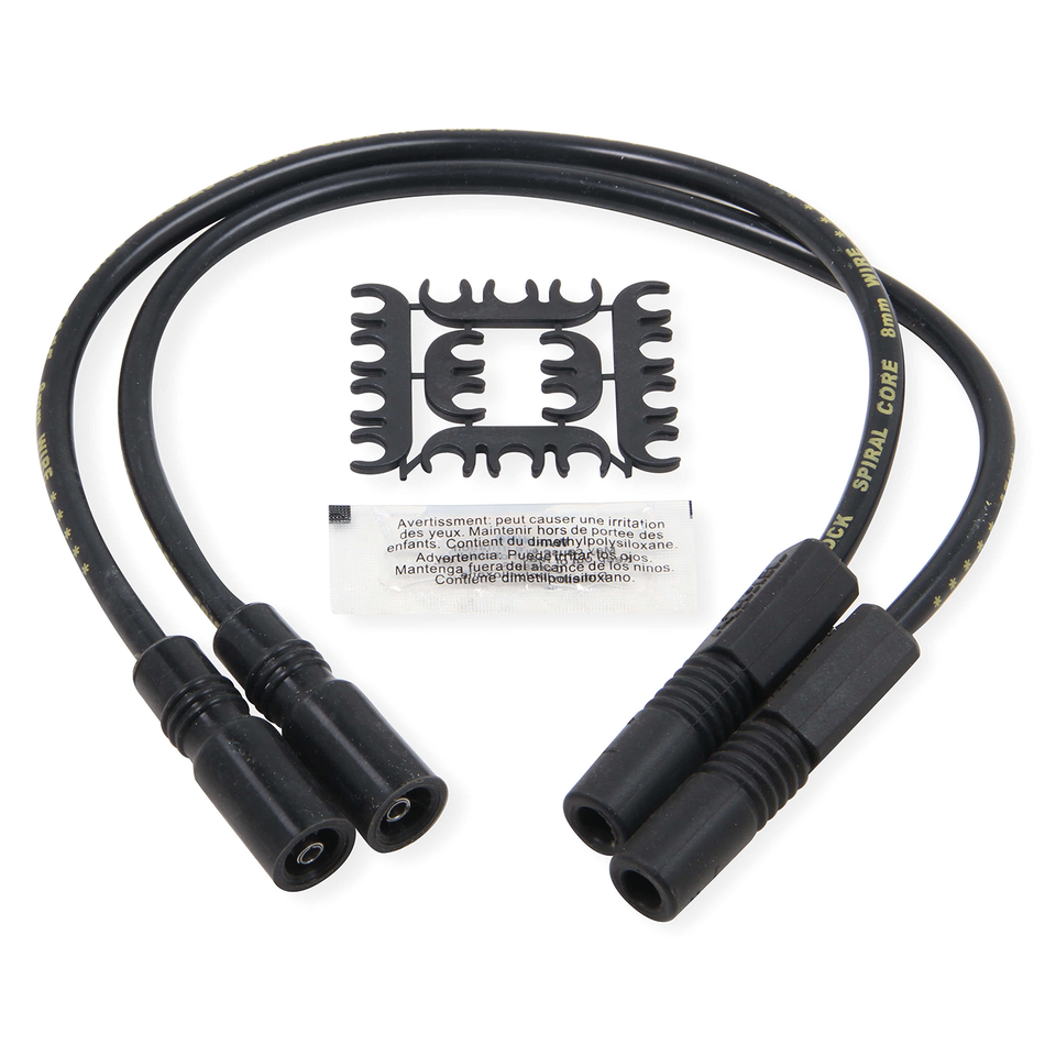 Accel 8.0 S S Ferro-Spiral Core Plug Wires – Engine Electrics