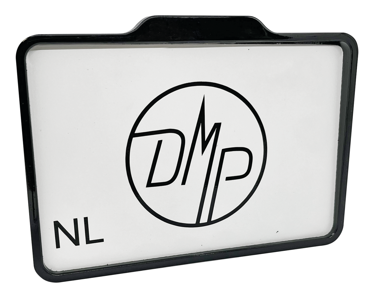 DMP License Plate Frame with License Plate Illumination – Electric & Light