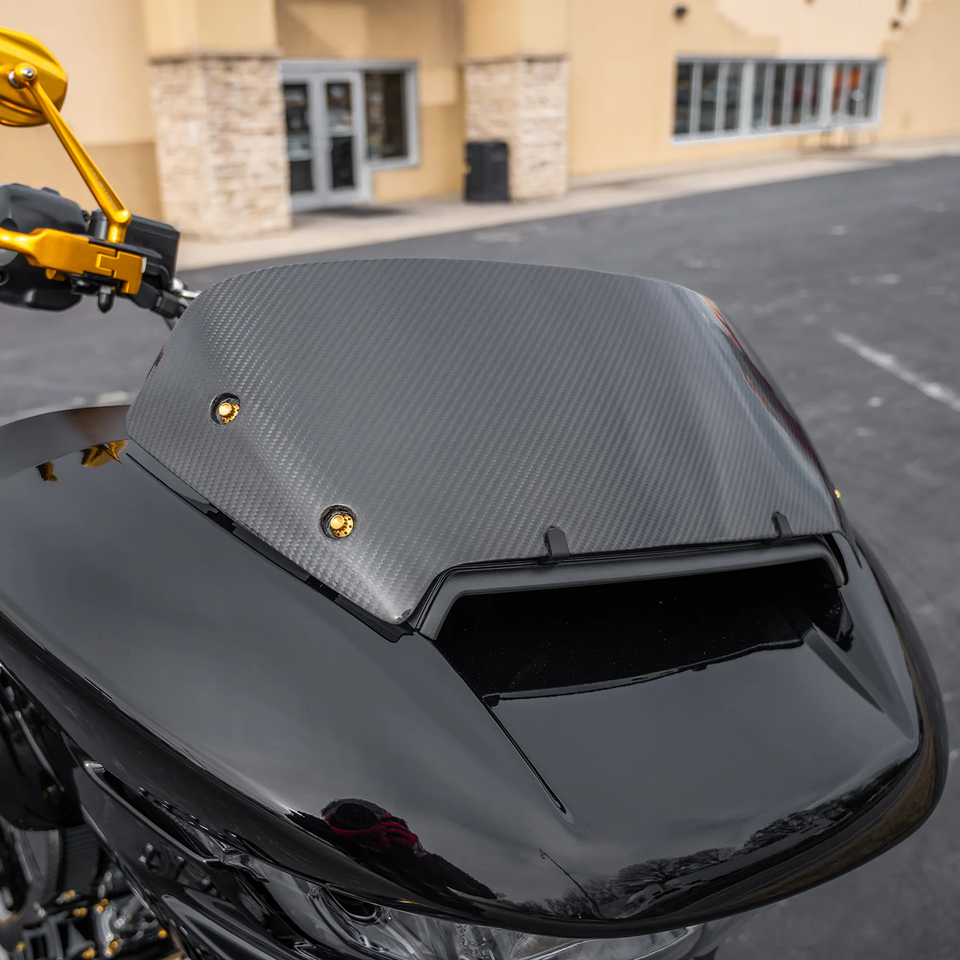 Arlen Ness FLTR 2023 Style Carbon Windshield