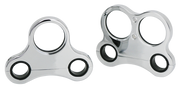 Zodiac Pro-Max Chrome Billet Gauge Mounts for T-Bars – Gauges & Dashes