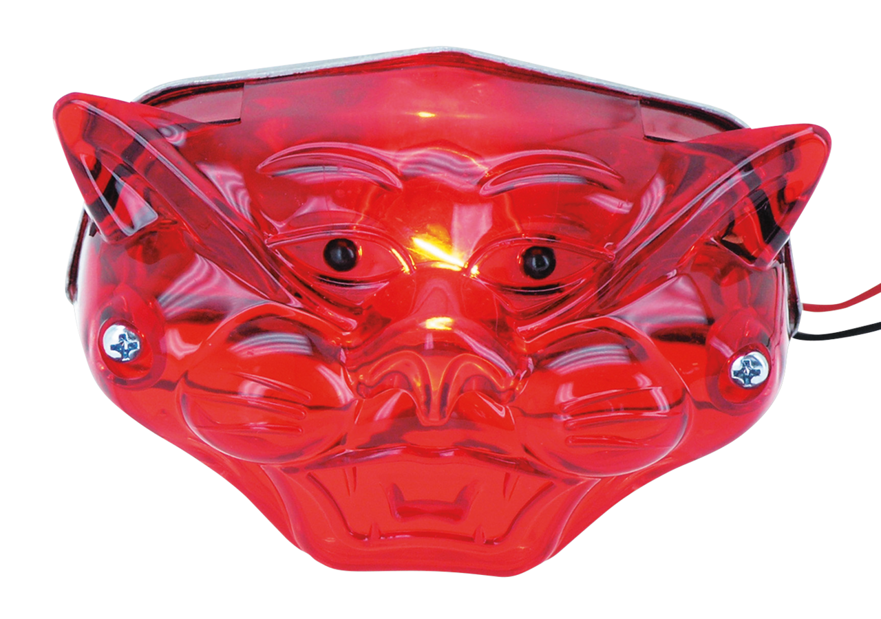 Zodiac Cat Head Universal Taillight – Electric & Light