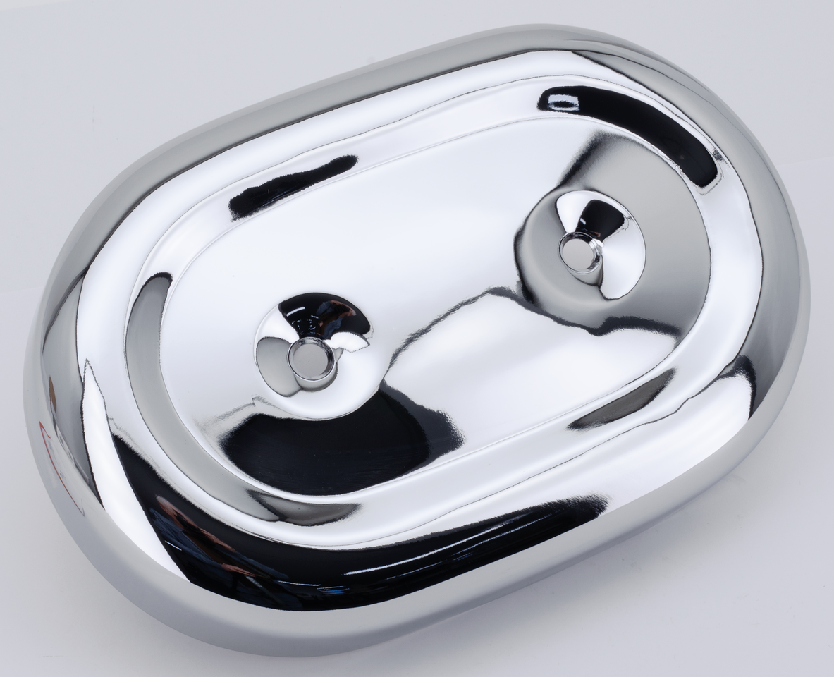 V-Twin Stock Style Oval Air Cleaner – Intake