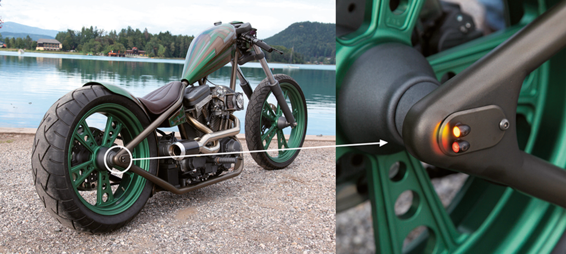 Kellermann Atto Super Mini Brake & Taillight Combination – Electric & Light