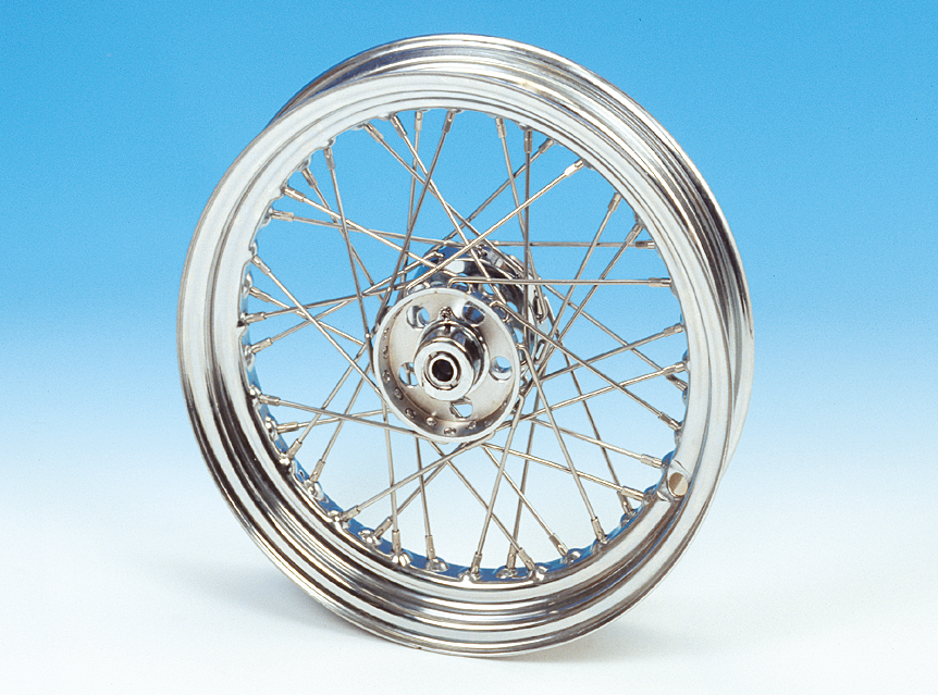 Zodiac Wheel Assemblies for 1936-1966 Big Twin – Wheel & Tire
