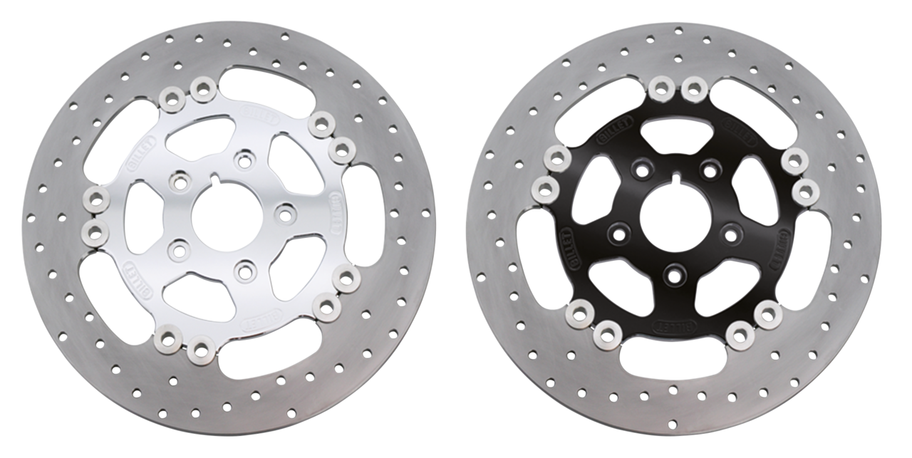 Harrison Billet Harrison's Full Floating Stainless Iron Disc Brake Rotors, with Billet Aluminum Center