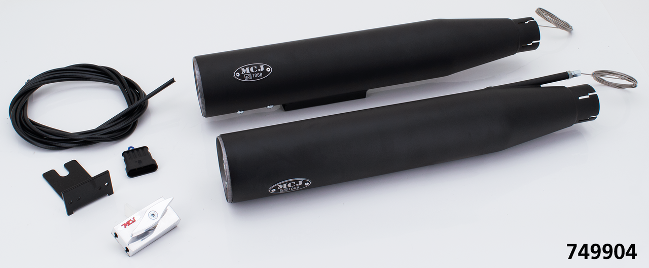 Mcj Adjustable Exhausts for Dyna