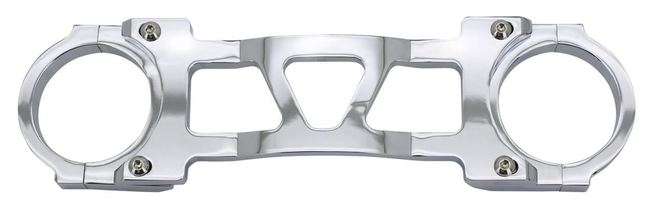 Zodiac Chrome Fork Brace for Wide Glide Forks – Front Forks