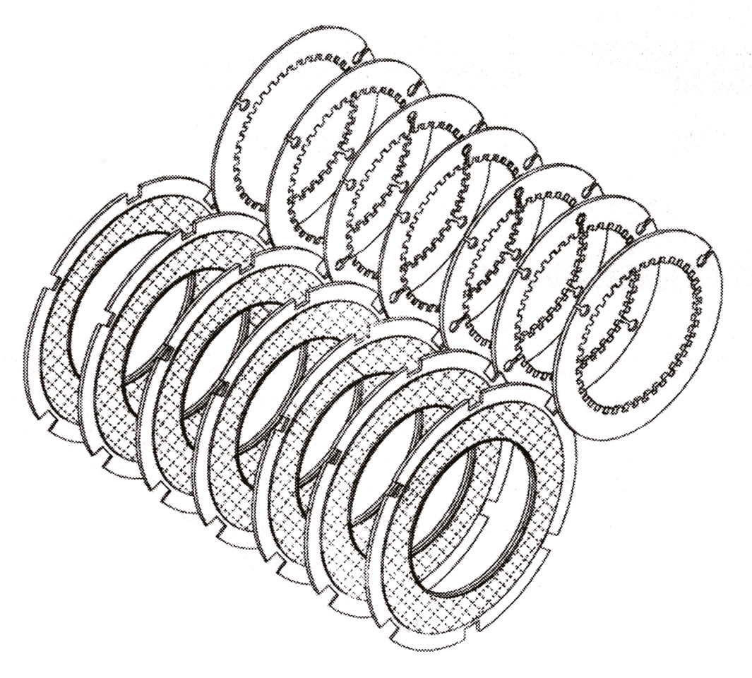 American Prime Manufacturing Replacement Clutch Plates for Primo Belt Drives – Primary & Clutch