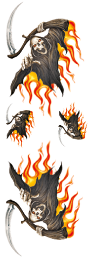 Lethal Threat "bike Tattoos" Designs and Tank Decals