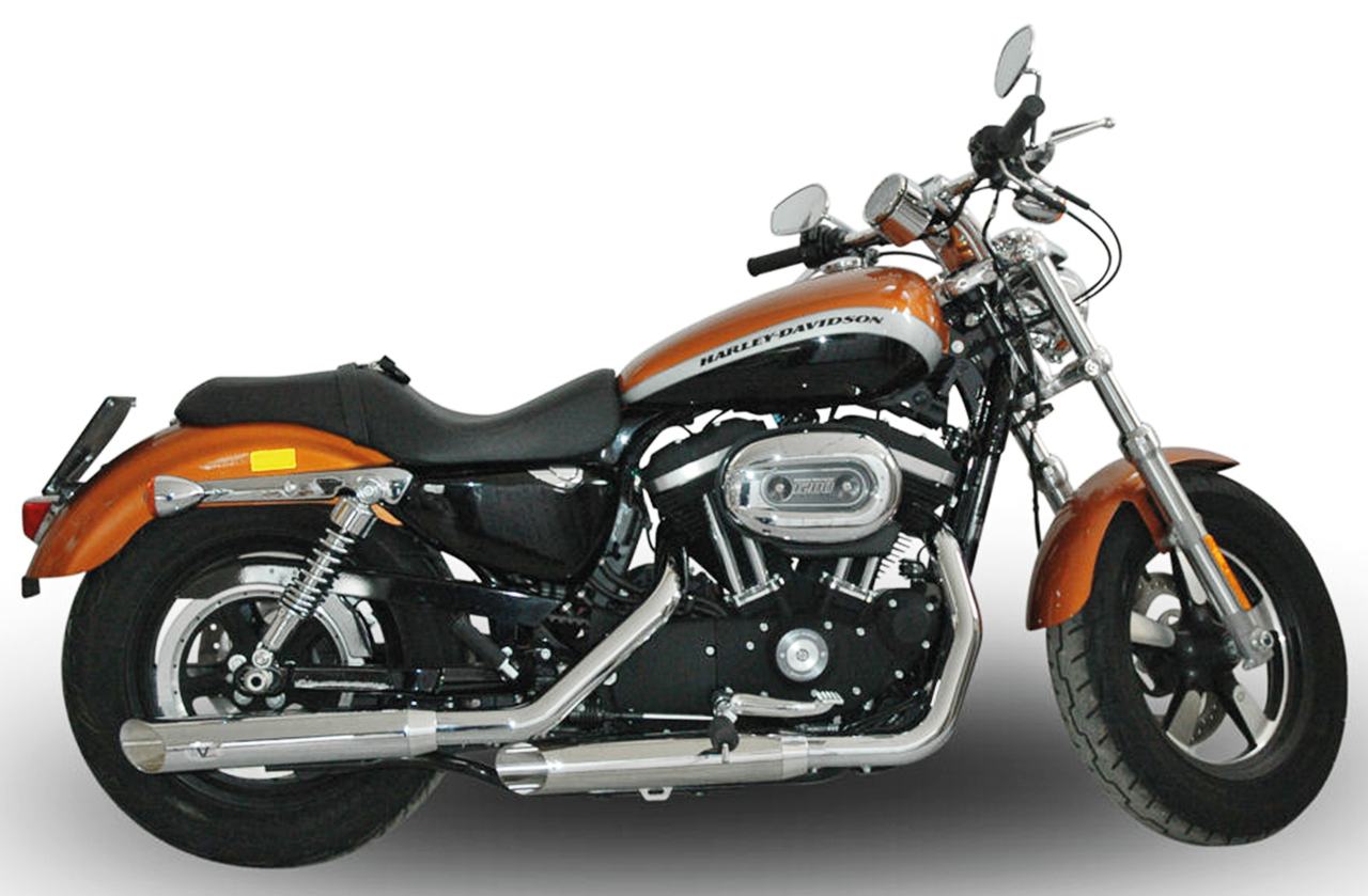 V-Performance Slip-On Mufflers for Sportster – Exhaust