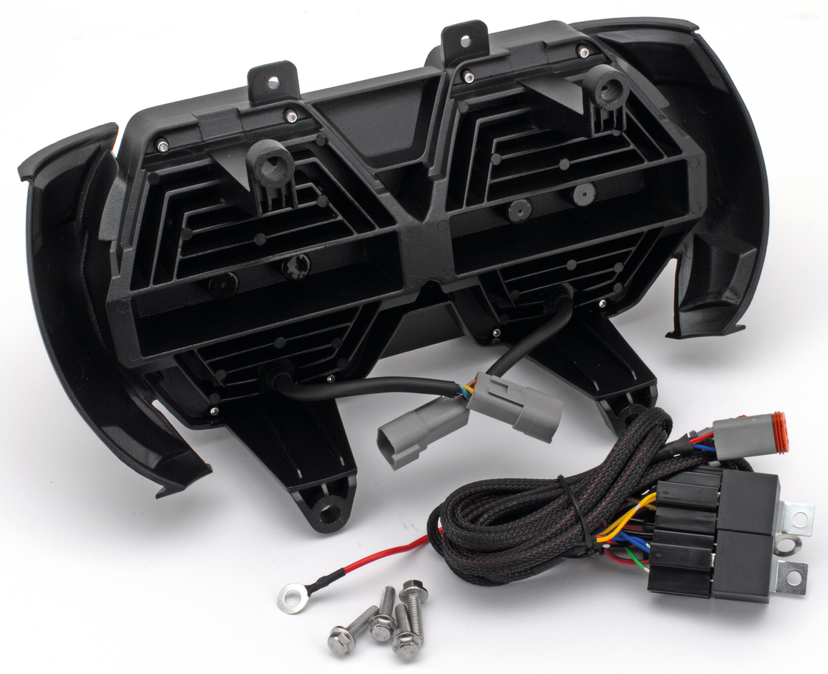 Zodiac Honeycomb Road Glide LED Headlight Unit – Electric & Light
