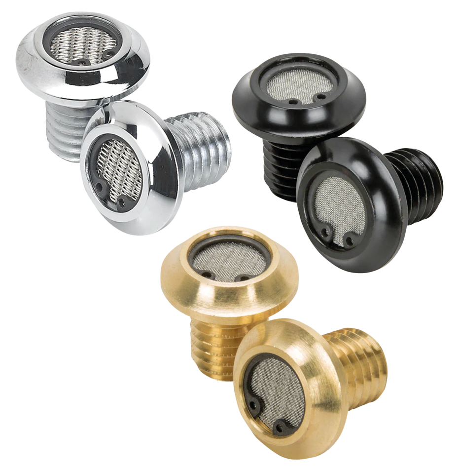 Lowbrow Customs Radius Breathing Breather Bolts – Intake