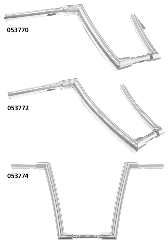 Zodiac Custom Products Genuine Zodiac Chicano Style Ape Hangers – Handlebar