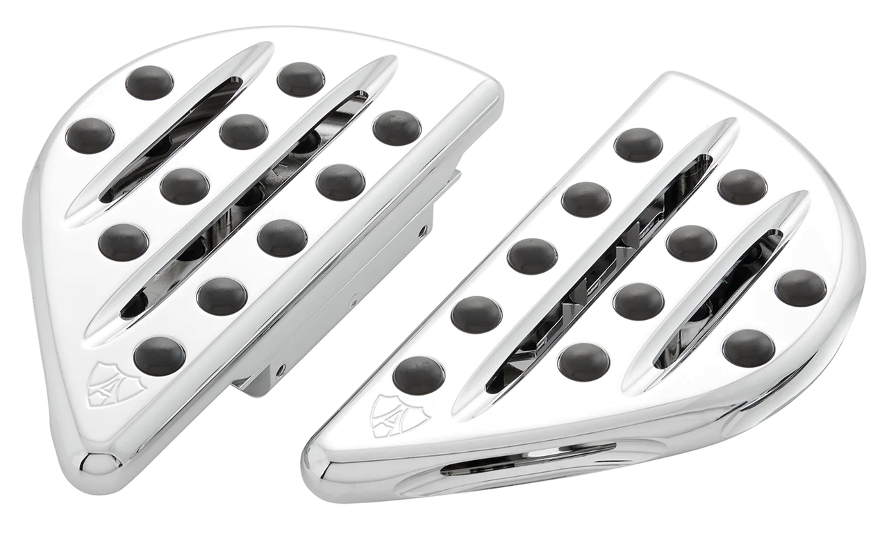 Arlen Ness Passenger Floorboards for Heavyweight Indian – Foot Control