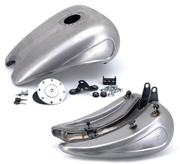 Zodiac One Piece 2" Stretched Steel Tank with Indents – Gas- & Oil Tank