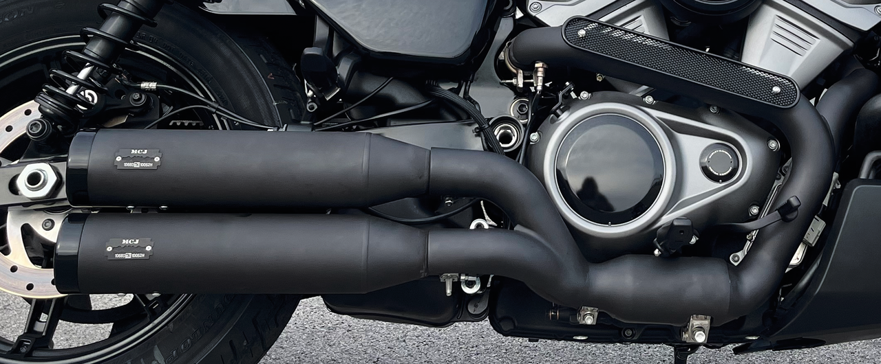 Mcj Adjustable 2-INTO-2 System for RH975 Nightster – Exhaust