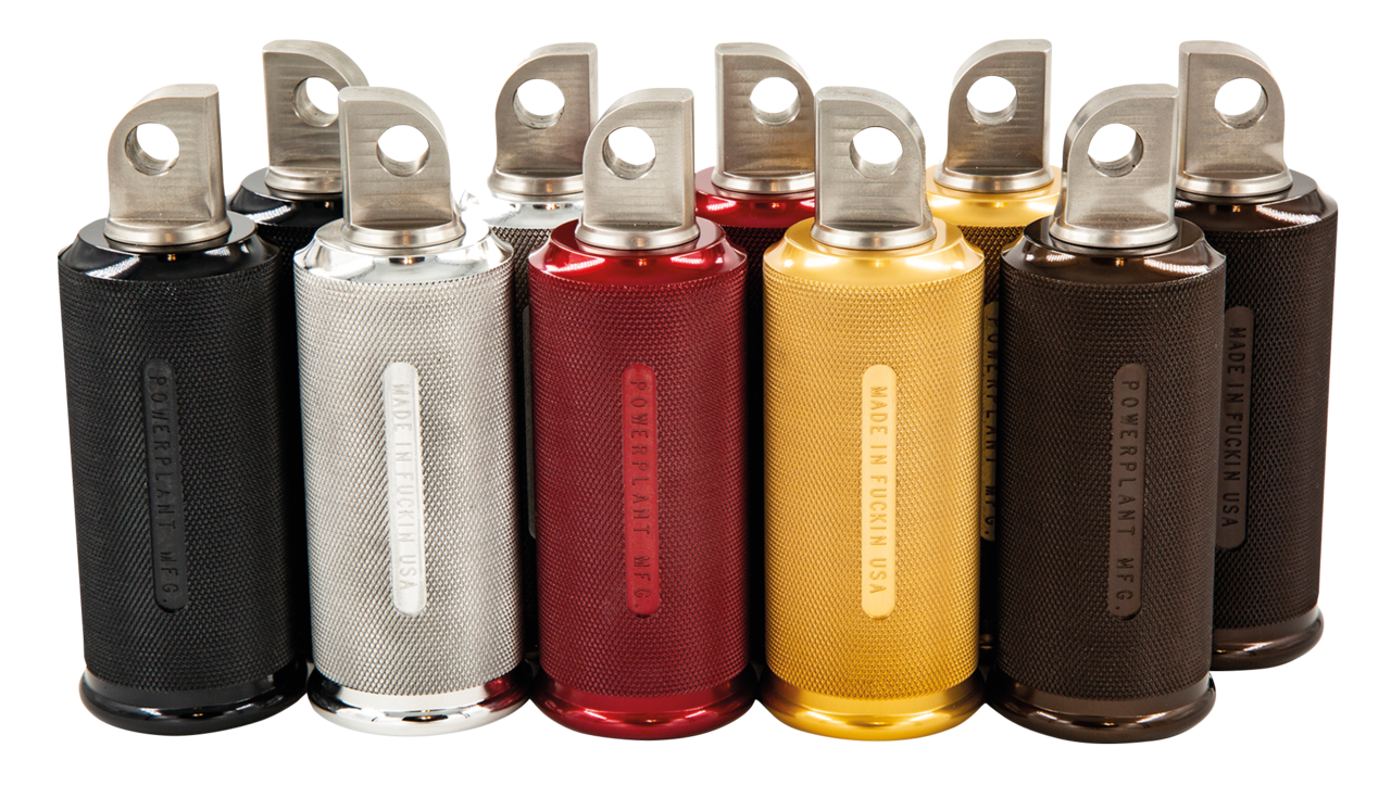 P16 Powerplant Standard Male Mount Foot Pegs