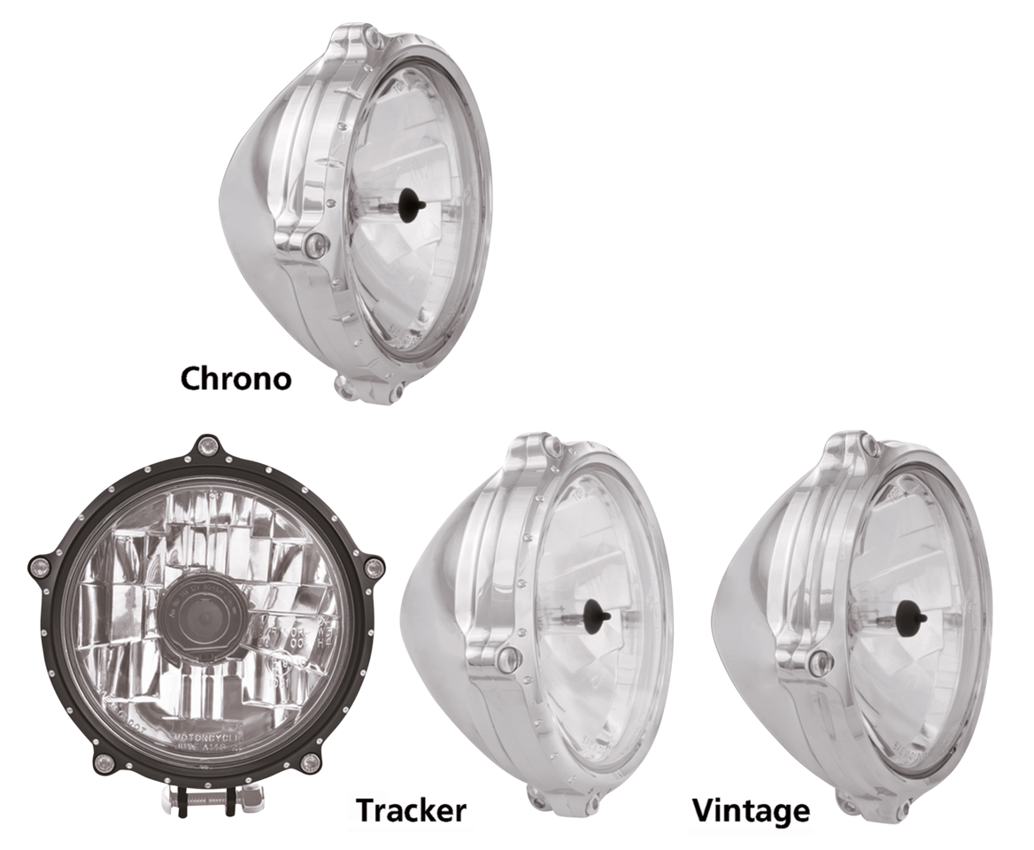 Roland Sands 5 3/4" Bottom Mount Headlight