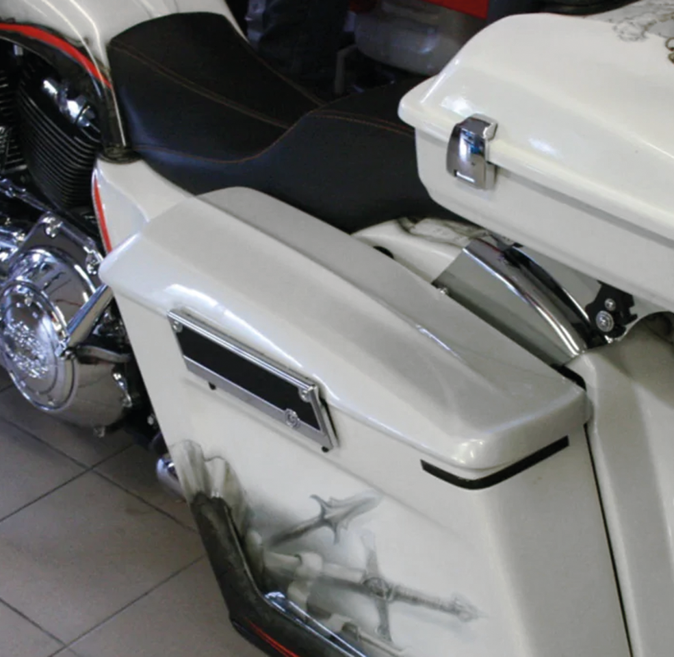 Tommy & Sons Fiberglass Saddlebag Lids for Touring – Luggage