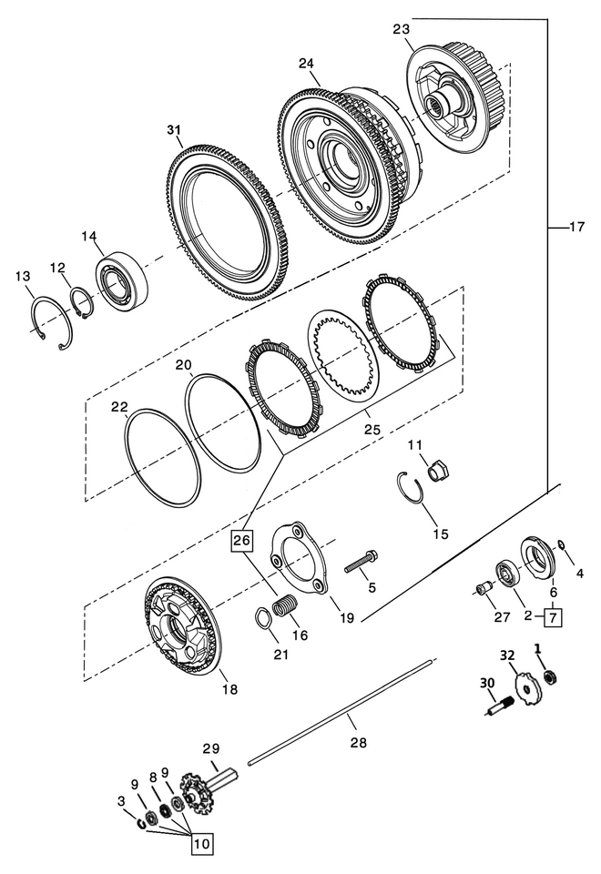 Zodiac 2013 to Present "assist and Slip" Clutch – Primary & Clutch
