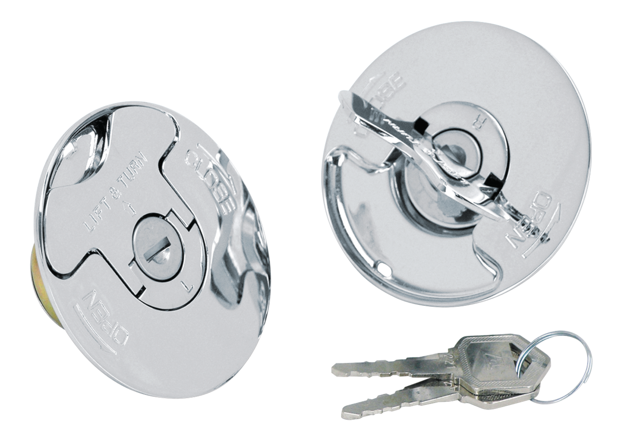 Zodiac Lockable Quick Cam Flush Mount Gas Caps – Gas- & Oil Tank