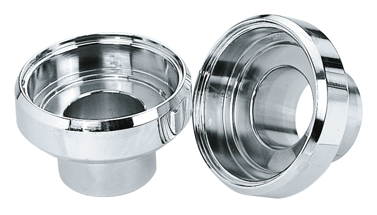 Zodiac Chrome Steering Head Bearing Cups – Front Forks
