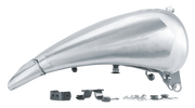 Zodiac One Piece 4" Stretched Steel Gas Tank for Softail with Dash Mount – Gas- & Oil Tank