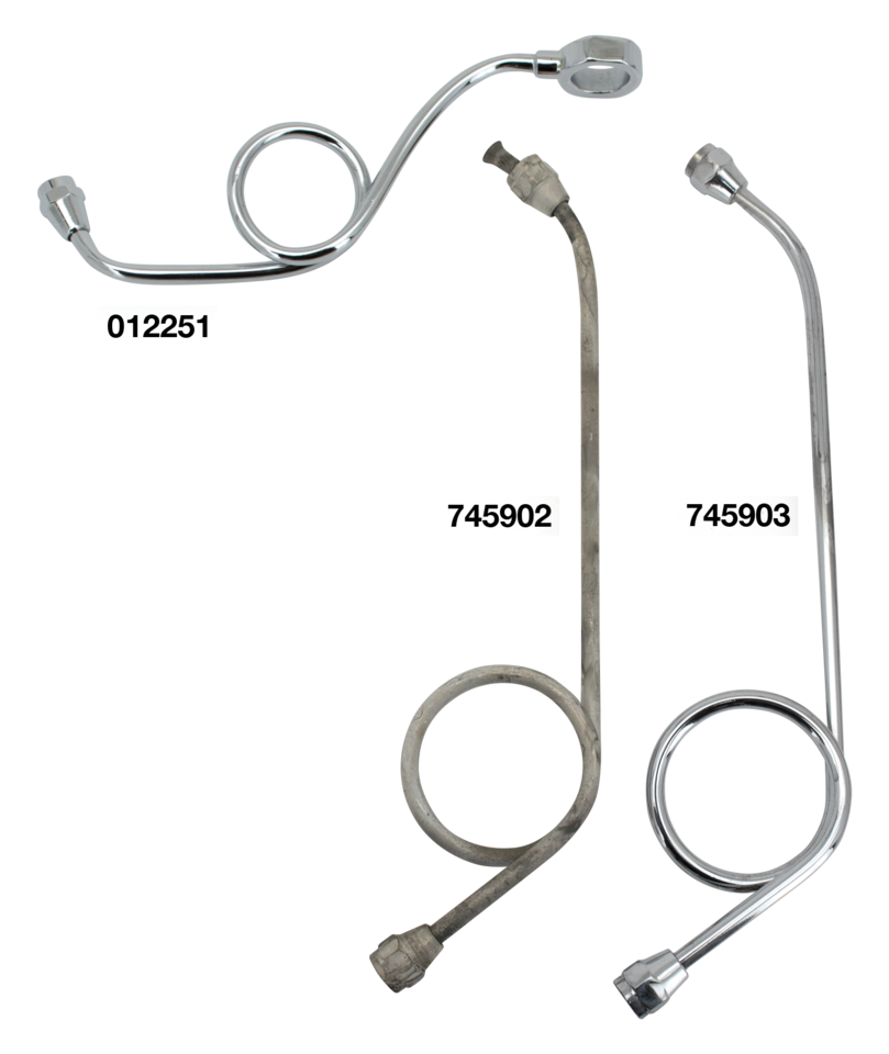 V-Twin Gas Lines for Vintage Models – Gas- & Oil Tank
