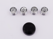 Midwest Acorn Nut Company Chrome Bolt Covers for Hex, Allen and Buttonhead Bolts – Hardware