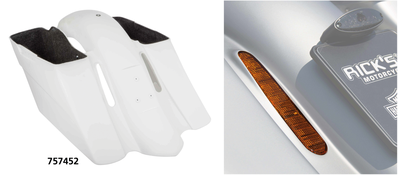 Rick's Stretched Rear Fenders for Touring – Fender & Struts