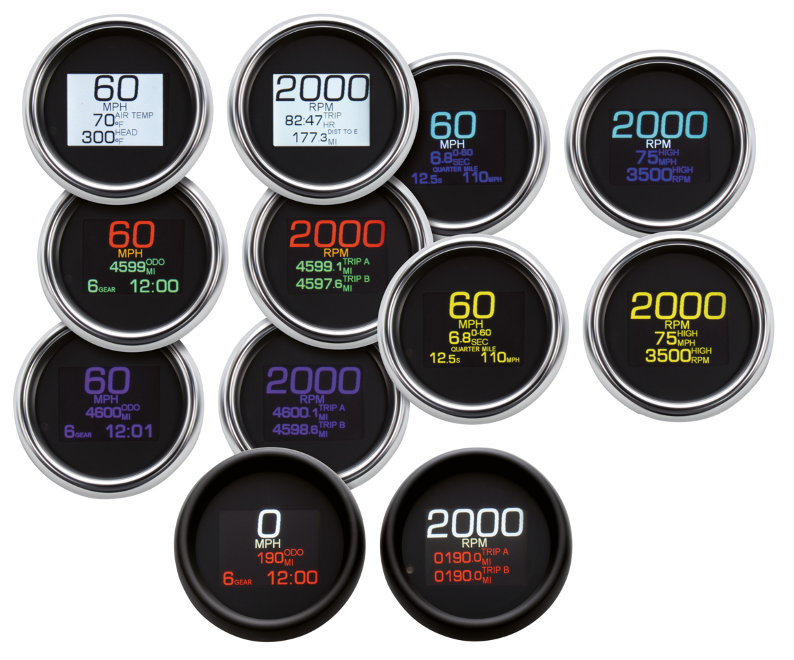 Dakota Digital MLX-8000 Fairing Gauges – Gauges & Dashes