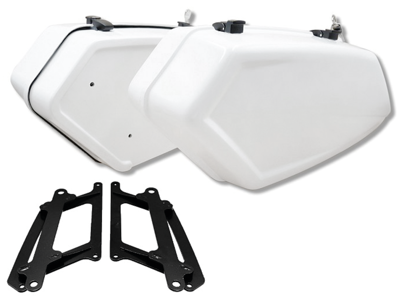 Tommy & Sons Inception Bolt-On Saddlebags for Dyna and Milwaukee Eight Softail – Luggage