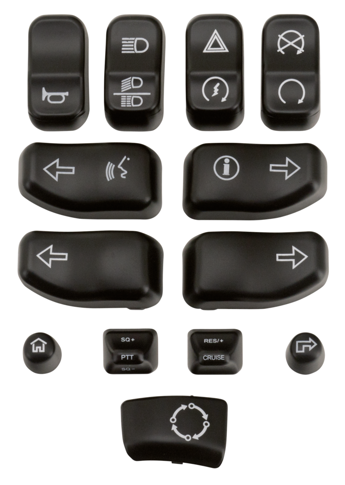 Zodiac Handlebar Switch Cap Kits