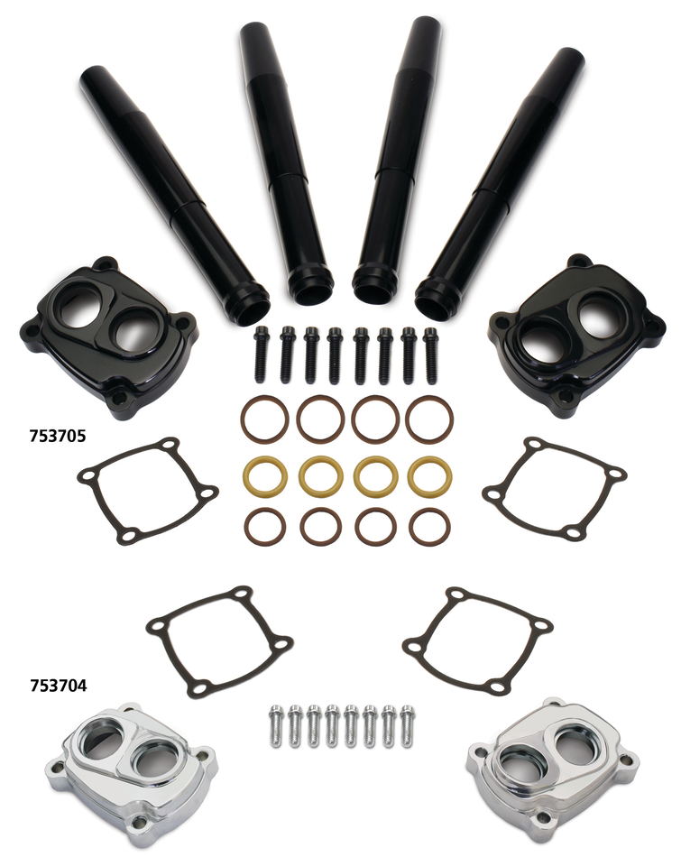 Jims Low Profile Tappet Covers for Milwaukee Eight – Engine