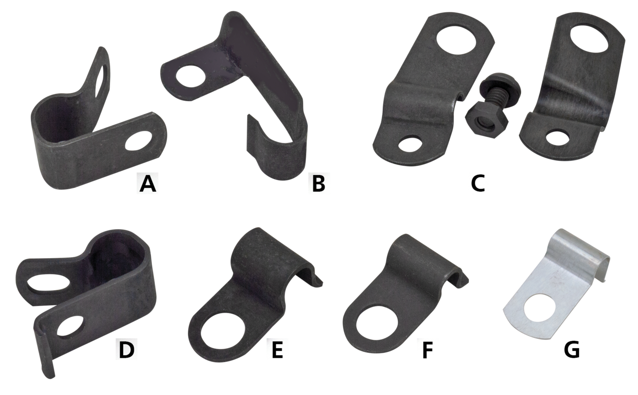 Colony Replica Speedo Cable Clamps for Vintage Models – Gauges & Dashes