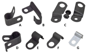 Colony Replica Speedo Cable Clamps for Vintage Models – Gauges & Dashes