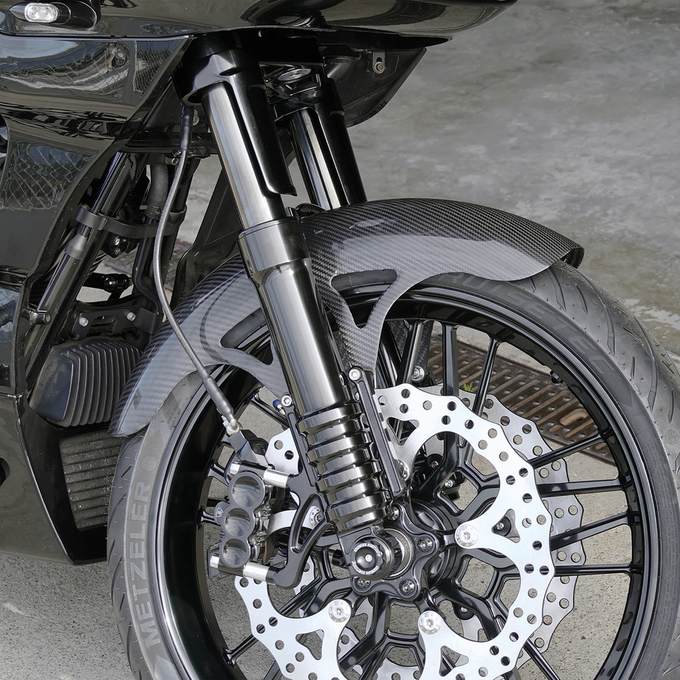 Arlen Ness 21" Pro Sport Carbon Fiber Front Fender – Fender & Struts