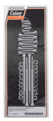 Colony Primary, Derby & Inspection Cover Screw Kits – Primary & Clutch