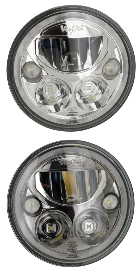 Vision X Vision-X 7" Halo LED Headlight Unit – Electric & Light