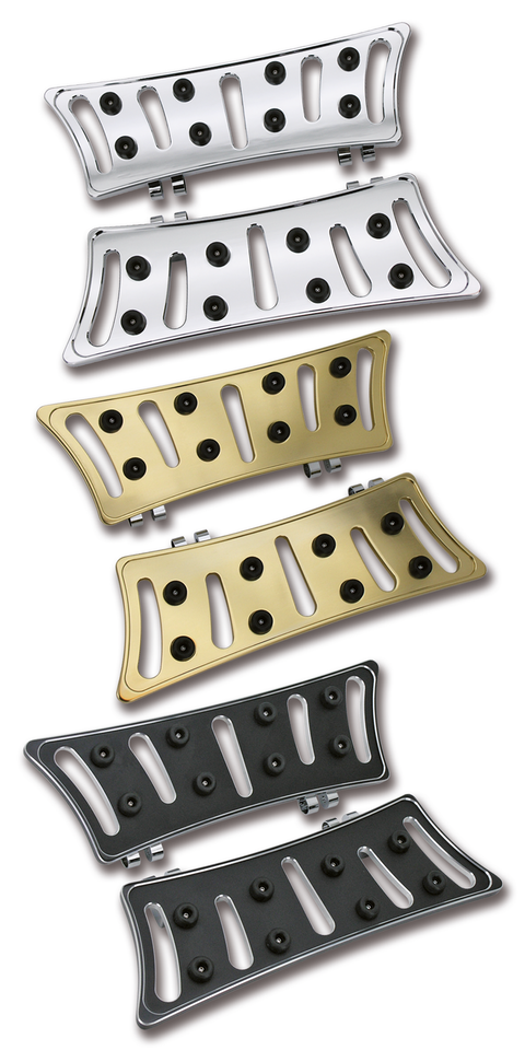 Zodiac Slasher Billet Aluminum Floorboards – Foot Control