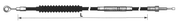Barnett Clutches & Cables C13 - Clutch Cable 1986-2022 XL & XR Sportster – Control Cables & Hydraulic Lines