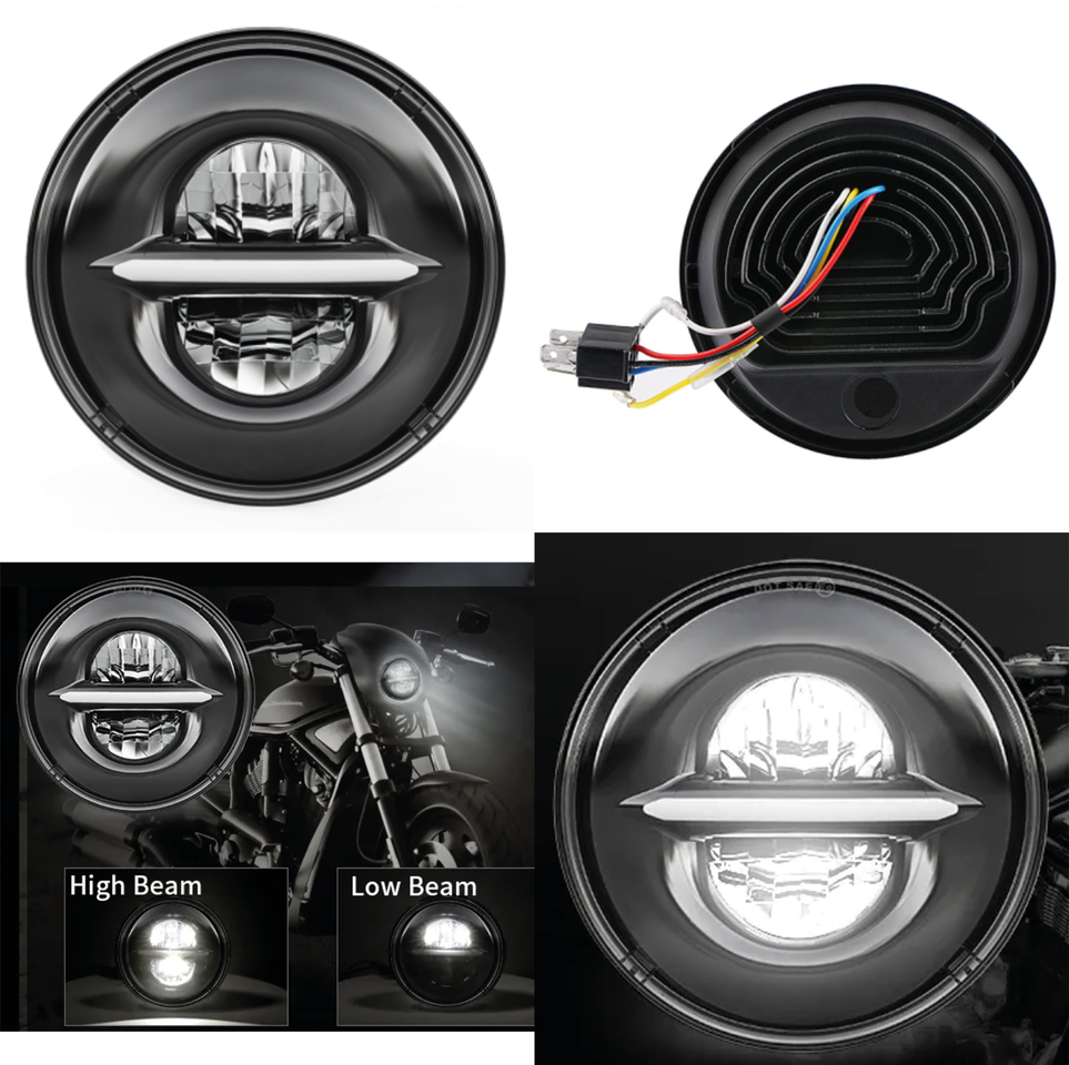 Zodiac "the Bar" Nightlighter 5 3/4" LED Headlight Unit – Electric & Light