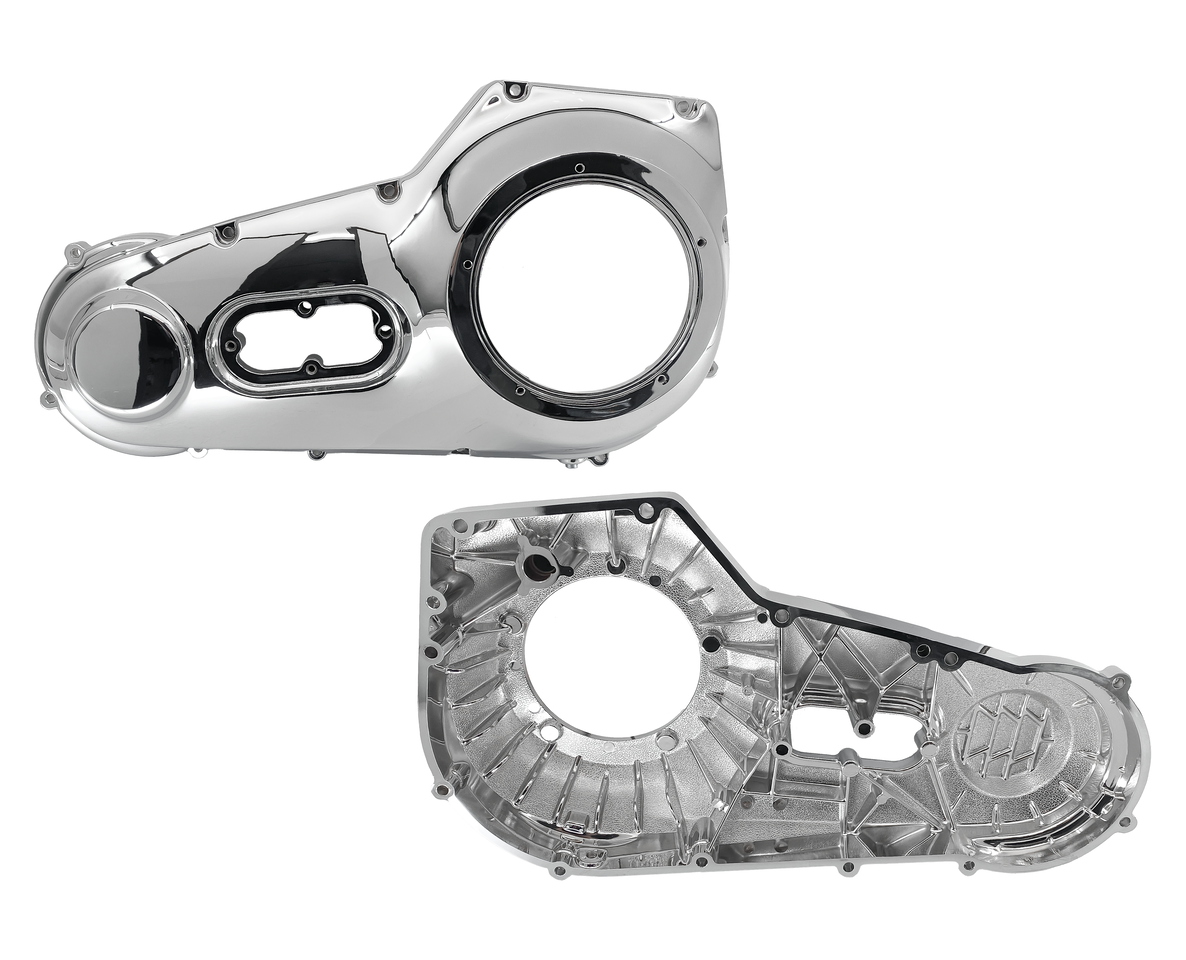 Zodiac Chrome Outer Primary Covers 1989-2006 – Primary & Clutch