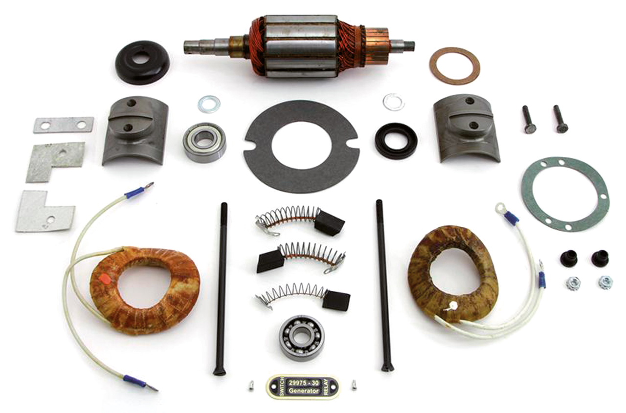 V-Twin Rebuild Kit for 6 Volt "32E" Generators – Engine Electrics
